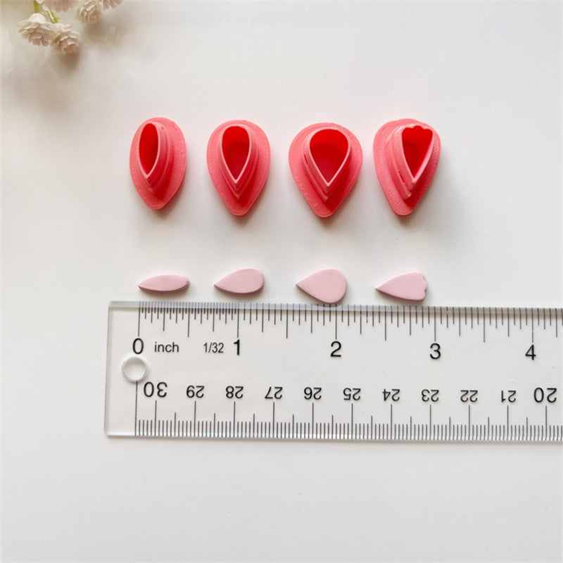 Petal Mold Handmade Clay Earrings Flower Cutting Tool