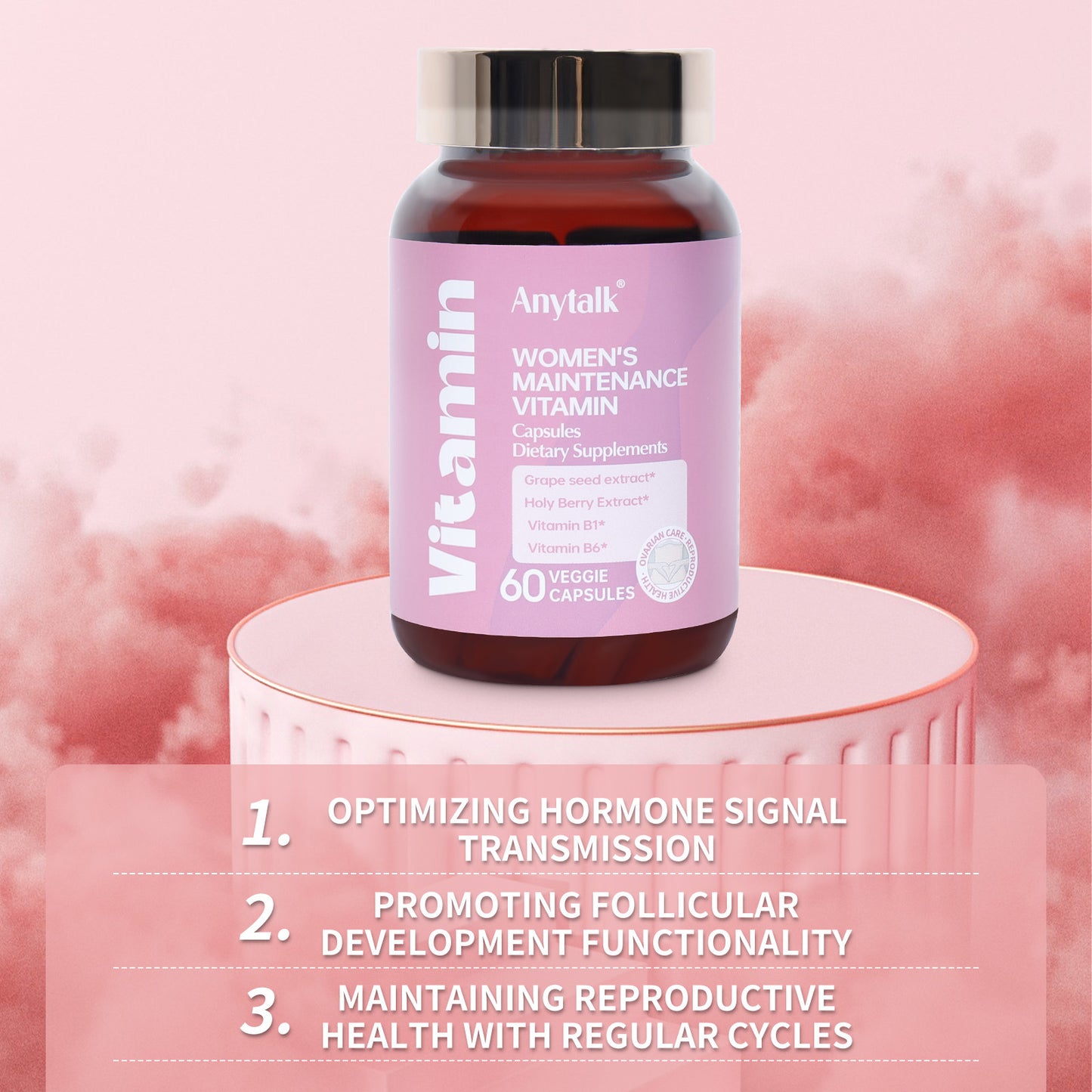 Women's Skincare Vitamin Capsules – Daily Glow Supplement