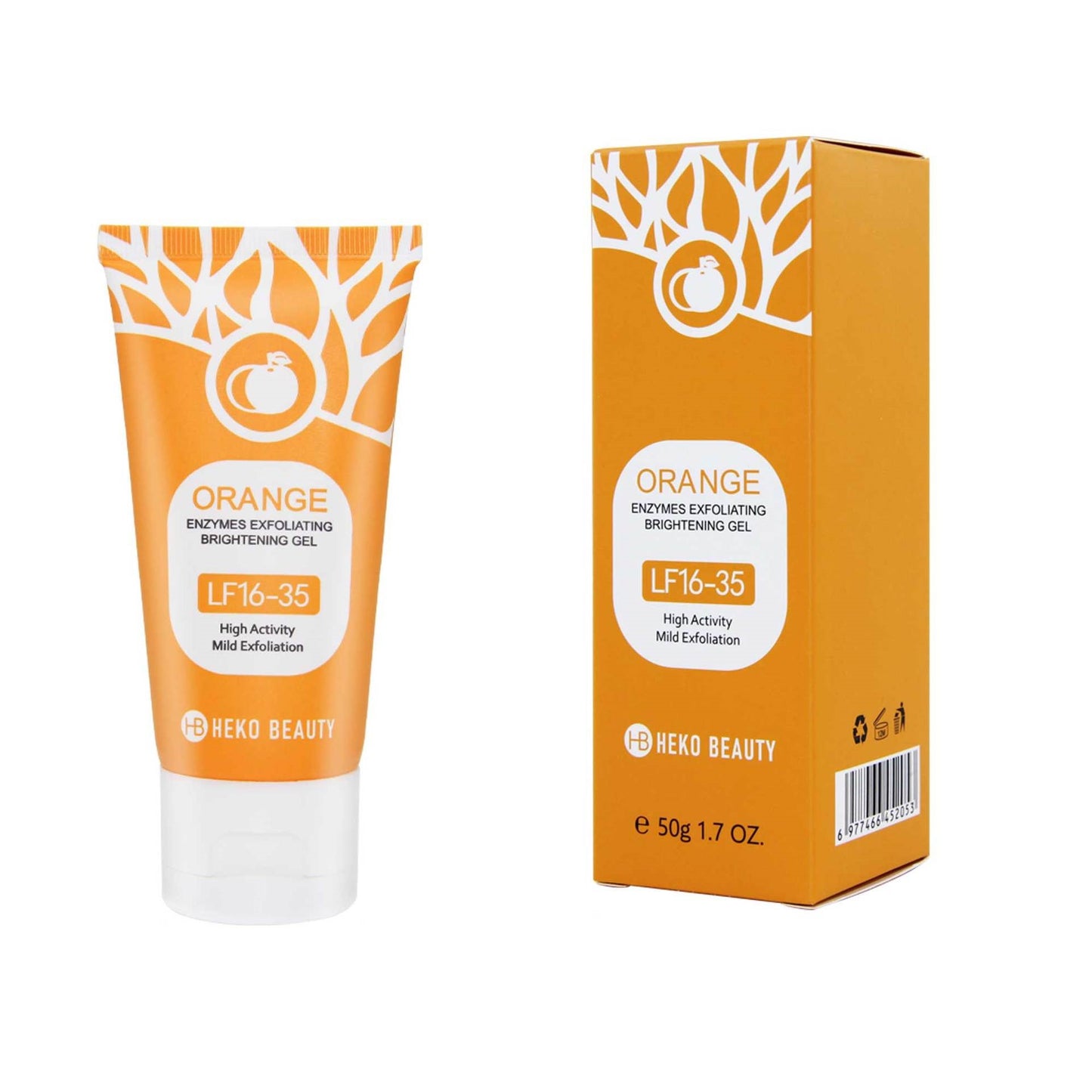 Orange Exfoliating & Skin Brightening Gel – Glowing Skin