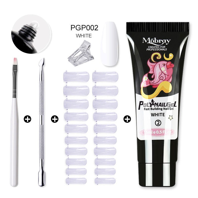 Nail Enhancement Crystal Extension Gel Tool Set Fast Extension Crystal Model Gel Uv Phototherapy Gel