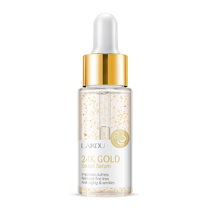 LAIKOU Sakura Anti-Aging Face Serum – 24K Gold & Vitamin C